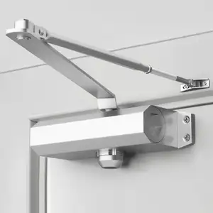 Tianlan Door Closing 45-65kg Heavy Duty 2 Speed Adjustable Aluminum Hydraulic Auto Automatic Door Closer Hinge