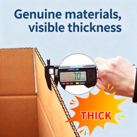 Boîtes en carton robustes pour déménagement en gros, emballages pour logistique et livraison express, cartons personnalisés durables de qualité export