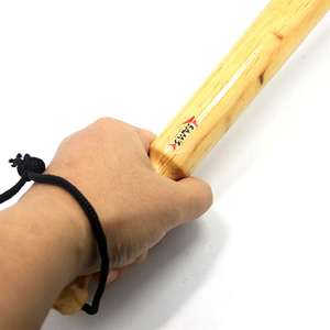 SAMSFX Kayak Poisson En Bois Wacker Chauve-Souris Pêche Prêtre Billie Club (14 Pouces/175g) Couleur Bois Naturel Verni - Product Image 5