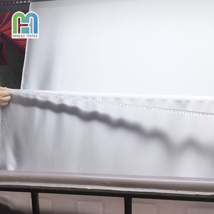 Morbido tessuto satinato in Nylon Spandex tessuto Tricot pellicola di trasferimento termico Mens abbaglia pantaloncini sublimazione per nfl Raiders giacche - Product Image 2