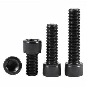 Bibo Yaente Factory Grade 12.9 Black Oxide Hex Socket Head Cap <b>Screws</b> <b>M3</b>-m20 High Strength Extended Full Thread Half Thread Hex - Product Image 4