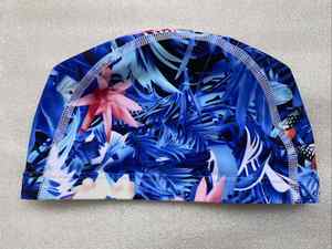 Gorro de natación Universal de nailon de alta elasticidad cómodo para adultos, hombres y mujeres, niños, Color sólido para nadar - Product Image 3