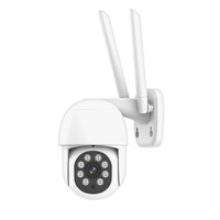 2K 3MP Dış Mekan PTZ Güvenlik Kamerası Kablosuz WiFi Ağ Gözetleme Kamerası Ev Bahçesi için Beyaz Kubbe CCTV
