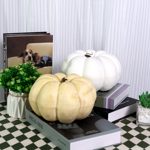 Decorazioni autunnali di zucca grandi piccole <span class=keywords><strong>zucche</strong></span> finte di plastica in schiuma per esterni per <span class=keywords><strong>zucche</strong></span> artificiali di raccolto autunnale di Halloween - Product Image 3