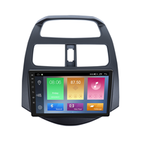 Kits de Marco y Panel USB para Navegador Android de 9 Pulgadas MeiHua para Coche Chevrolet Spark Beat Daewoo Matiz con CarPlay, DSP y GPS para Tablero