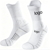 Logo personnalisé Chaussettes de sport athlétique Chaussettes sans quantité minimale de commande avec votre propre conception Ch