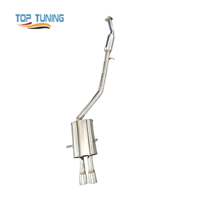 Système d'échappement en acier inoxydable pour BMW E36 E90 <span class=keywords><strong>E92</strong></span> 318is 323, silencieux et tuyau d'échappement arrière, modification et amélioration de l'échappement - Product Image 2