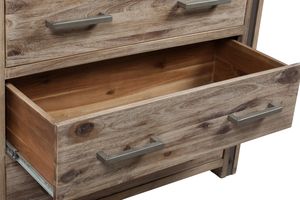 TITAN Commodes 6 Tiroirs Armoire En Bois Lit En Bois Meubles De Chambre Nouveau Design Durable Fabriqué Au Vietnam Fabricant - Product Image 5