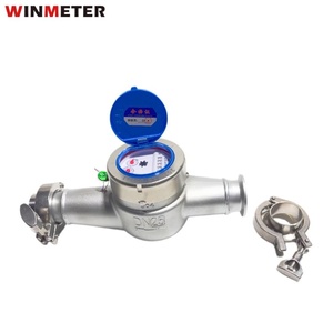 <span class=keywords><strong>D</strong></span>ébitmètre à pince DN15-DN65 en acier inoxydable 304/316 R160, le plus vendu et abordable, du fabricant <span class=keywords><strong>d</strong></span>'origine <span class=keywords><strong>d</strong></span>'Asie du Sud-Est, économique pour le secteur pharmaceutique - Product Image 1