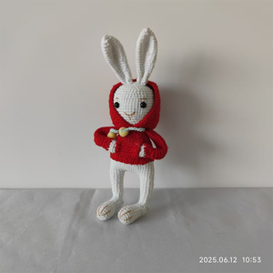 Nueva llegada Amigurumi DIY estilo ganchillo muñeca <span class=keywords><strong>de</strong></span> Navidad personalizable ODM <span class=keywords><strong>muñeco</strong></span> <span class=keywords><strong>de</strong></span> <span class=keywords><strong>nieve</strong></span> Reno juguete hecho <span class=keywords><strong>de</strong></span> tela <span class=keywords><strong>de</strong></span> algodón - Product Image 2