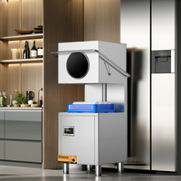 Lave-vaisselle automatique moderne à économie d'énergie et à haut rendement Lave-vaisselle vertical pour cuisine d'hôtel et de restaurant