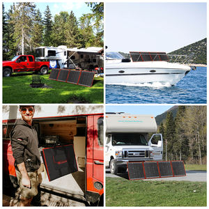 <span class=keywords><strong>Dokio</strong></span> — Kit de panneaux solaires flexibles et pliables, 18V, <span class=keywords><strong>160W</strong></span>, avec contrôleur 12V/10a - Product Image 6