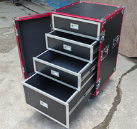 Boîtes de transport en aluminium personnalisées avec serrure, mousse de protection et tiroir pour outils et équipements