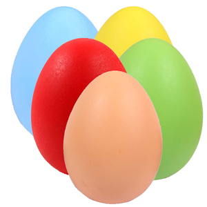 30cm Colorful Large Plastic Easter Eggs for gift printing custom Easter festival party Decorations