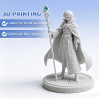 Figurine d'action en PVC personnalisée sur mesure, design artistique imprimé en 3D, mini figurine d'anime en résine