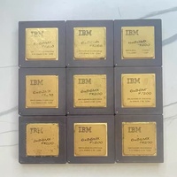 Vintage Cyrix CPU Céramique Or Récupération Scrap HMS Grade Type Électronique
