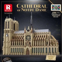 Reobrix MOC City Castillo Medieval Casa en el Árbol, Modelo de Ladrillos de Plástico para Ensamblar, Bloques de Construcción para Niños, Juego de Juguetes