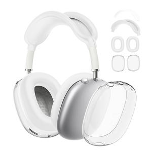Coque pour casque en Silicone Transparent de haute qualité pour <span class=keywords><strong>AirPods</strong></span> <span class=keywords><strong>Max</strong></span> housse de protection pour écouteurs en TPU transparent pour <span class=keywords><strong>Apple</strong></span> <span class=keywords><strong>AirPods</strong></span> <span class=keywords><strong>Max</strong></span> - Product Image 4