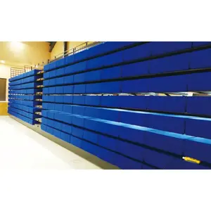 Manual Or Electric Telescopic Stadium <strong>Bleacher</strong> Grandstand <strong>Seat</strong> <strong>Retractable</strong> Chair - Product Image 2