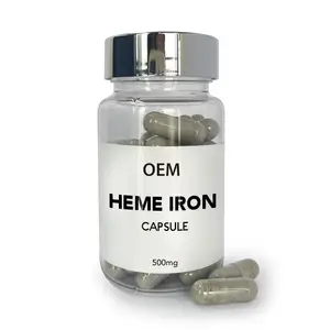 Amazon Gold Supplier superior quality low price Promote cell metabolism and improve anemia Heme iron gummy