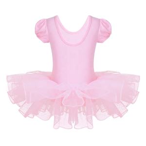 Trẻ em Bé Gái Sáng Bóng Lấp Lánh Đính Kim Cương Giả Múa Bụng Tutu Đầm Thể Dục Dụng Cụ Leotard Đầm Công Chúa - Product Image 2