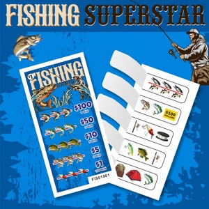 Variable Data Printed Nevada Tickets Instant Pull Tabs a Pull Lottery, 5 windows with Multiple Chances to Win Prizes - Product Image 6