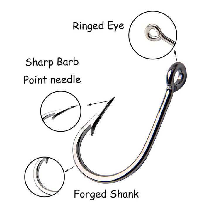 Mustad 7691 Southern Tuna Hook-Stainless Steel