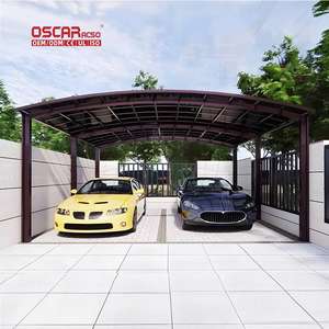 <span class=keywords><strong>Abri</strong></span> <span class=keywords><strong>de</strong></span> voiture extérieur étendu en polycarbonate, imperméable, en aluminium, à tirage arrière, S 3X11M, pour 2 voitures, <span class=keywords><strong>occasion</strong></span>, en vente - Product Image 2