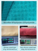 Serviette de yoga en suède super absorbante et antidérapante pour Bikram, tapis de yoga, équipement de fitness et de Pilates, gris, 26,5" x 72"