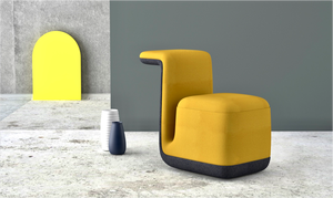 Vente directe d'usine, ensemble de canapé pouf en tissu extensible, mobilier de bureau moderne pour la maison, le bureau et la réception - Product Image 6