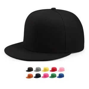 LOGO Custom Men Snapback Hats Funny Flat Brim Hat for Boy Women Adjustable Snap Pack Baseball Cap