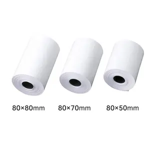 Giá bán nóng papel termico 57x40 57 mm 57x40mm POS Tiền mặt đăng ký Máy in nhiệt cho đến khi giấy cuộn 2 1/4