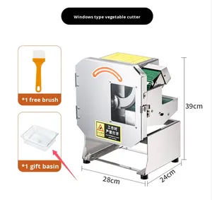 Coupe-légumes électrique multifonctionnel automatique pour la maison, idéal pour couper les carottes, les oignons et les pommes <span class=keywords><strong>de</strong></span> terre - Product Image 2