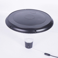 Luminaire LED en alliage d'aluminium IP66 pour poteau de jardin, parc urbain, éclairage extérieur monté sur poteau