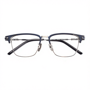 Monturas de Gafas Cuadradas de Titanio Motech, Montura Completa, Moda Unisex para Adultos, Stock Disponible, Entrega Rápida, Gafas Ópticas Premium - Product Image 3