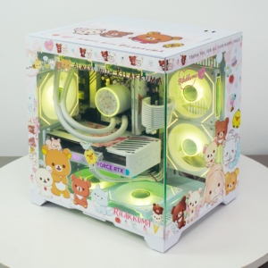 Cute Computer Case Custom PC Case Sea View Room Micro ATX ITX Mini Tower Gaming Computer Case OEM Wholesale Color Supplier - Product Image 2