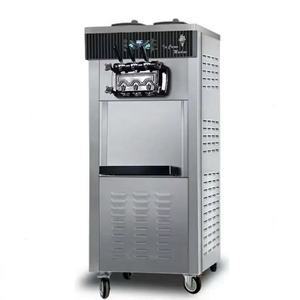 Máquina de Helado Suave Comercial CY-828 con Tres Dispensadores, Compresor de 220V, Larga Vida Útil, Construcción de Acero Inoxidable - Product Image 2