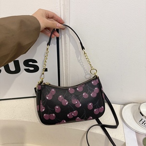 Sac Messager de Luxe Tendance en Cuir PU pour Femme, Sac à Bandoulière Designer Cherry, Sacs à Main pour Femmes avec Co-ch - Product Image 2