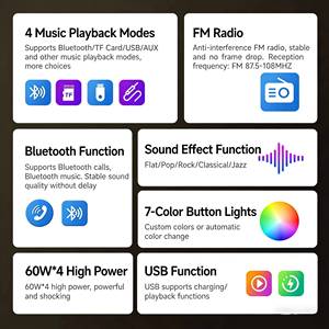 เครื่องเล่น MP3 พร้อมหน้าจอ LCD 1 Din วิทยุติดรถยนต์อเนกประสงค์ ควบคุมผ่านแอพ BT กล่องดำ - Product Image 5