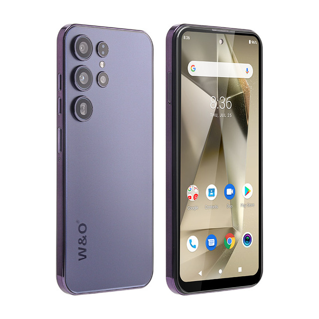 W&O X500 4G LTE OEM Smart Phone 6.5inch Dual SIM Touch Screen Cheap Android Cell Phone with Big Battery