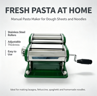 Presse à pâte manuelle de 150 mm, machine à faire des nouilles, pour la cuisine et la boulangerie