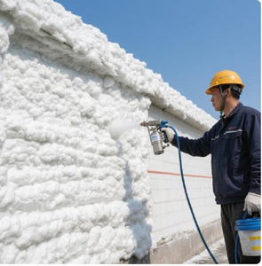Spray HPO, <span class=keywords><strong>polyuréthane</strong></span> en deux composants à cellules fermées, <span class=keywords><strong>mousse</strong></span> rigide PU pour l'<span class=keywords><strong>isolation</strong></span> et la protection des bâtiments et des entrepôts frigorifiques - Product Image 1