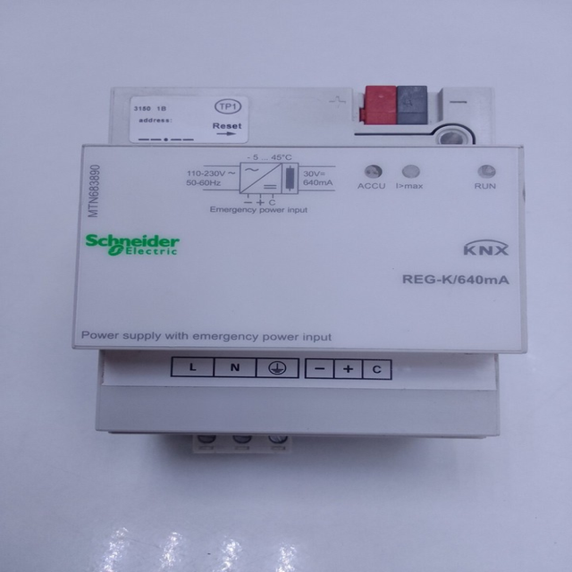 PLC ELECTRIC MTN683890 Knx Power Supply 640 Ma