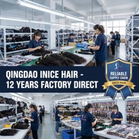 Queue de cheval en cheveux humains de qualité 12A, extensions de cheveux vierges Remy bruts à enrouler, vente en gros, fournisseur d'usine de Qingdao