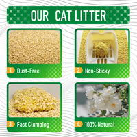 Pasir Kucing Organik Alami Berbahan Dasar Jagung, Bebas Debu, Biodegradable, Langsung dari Pabrik