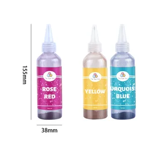 Polvo de Teñido Anudado DIY Hecho a Mano, 34 Colores, 2g en Botella, <span class=keywords><strong>Tinte</strong></span> Reactivo para Textiles, Colorantes para <span class=keywords><strong>Ropa</strong></span> Creativa Infantil que Cambia de Color - Product Image 4