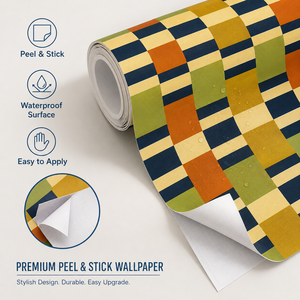 Pomeriggio a berlino carta da parati con motivo geometrico autoadesivo impermeabile decorazione da parete per camera da letto carta da parati - Product Image 2
