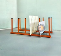 SANDE Étagère de stockage verticale en acier durable pour dalles de pierre, équipement de stockage de dalles pour usine de pierre