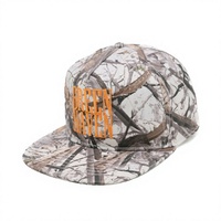 Casquette de baseball 5 panneaux décontractée à imprimé camouflage et rayures latérales, ajustable, pour le printemps-été 2026 – Protection solaire universelle