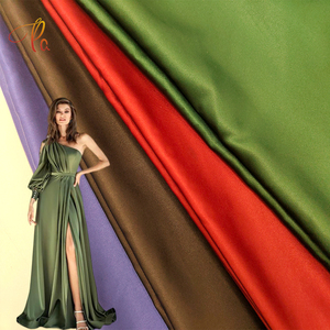 Tela de Satén de Poliéster 100% de Alta Calidad en Estilo Duque y <span class=keywords><strong>Duquesa</strong></span>, Color Sólido para Vestidos de Novia, Bodas, Textiles para el Hogar para Niñas - Product Image 1